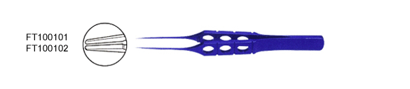 Ophthalmic Surgical Instruments - Straight Tying Forceps