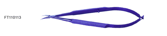 Ophthalmic Surgical Instruments - Side Curved Needle Holder